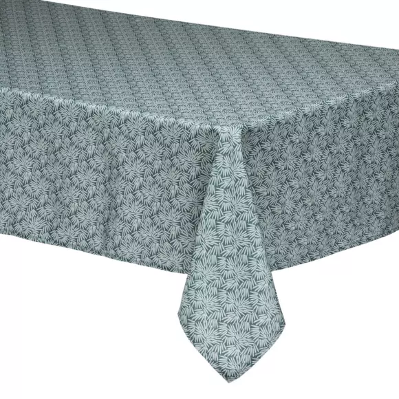 Nappe rectangulaire anti tache (L300 cm) Thais Verte 2