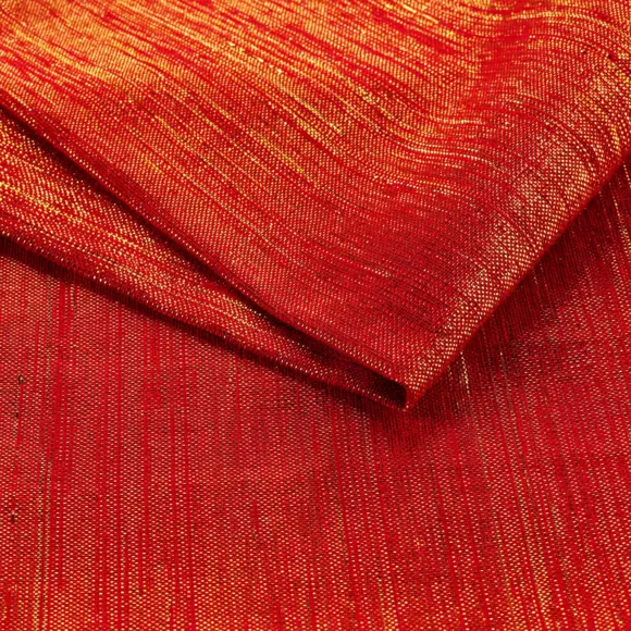 Lote de 3 servilletas algodón Elegancia Rojo 3