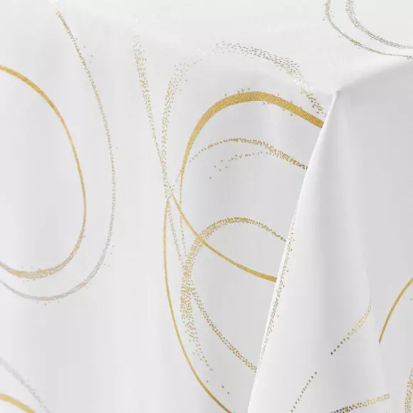 Nappe rectangulaire (L240 cm) Bully Blanche 2