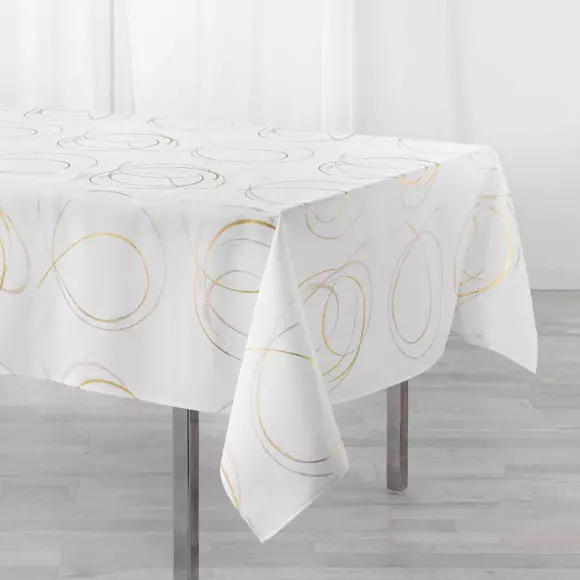 Mantel rectangular (L240 cm) Bully Blanco 3