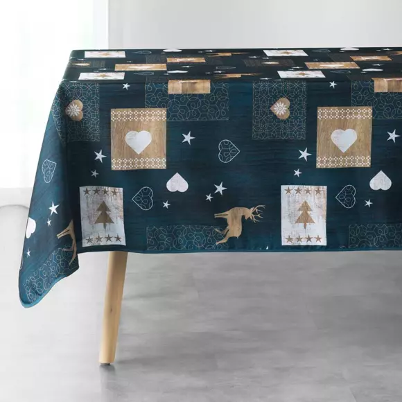 Mantel rectangular (L300 cm) Agustín Azul 2