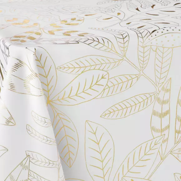 Mantel rectangular (L240 cm) Belflor Blanco 2