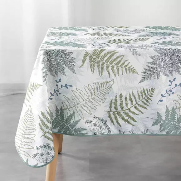 Nappe rectangulaire (L240 cm) Melisandre Verte 3