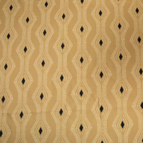 Nappe rectangulaire anti tache (L240 cm) Quinta Jaune ocre 3