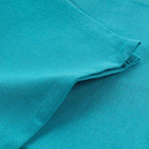 Lot de 3 serviettes coton Initia Bleu 2