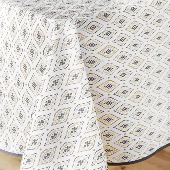 Nappe rectangulaire anti tache (240 cm) Oricia Blanche 2