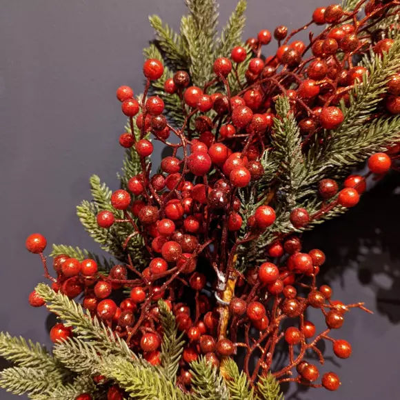 Couronne de Noël Feuillages 3