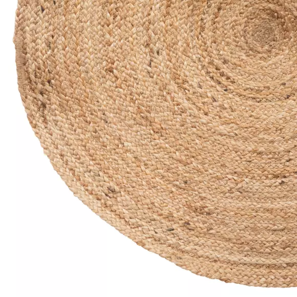 Tapis jute (D80 cm) Domy Beige 2