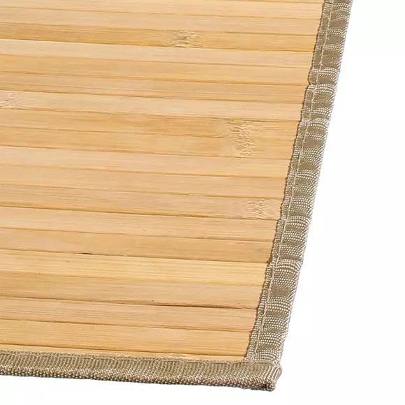 Alfombra  láminas (80 cm) Bambú Natural 2