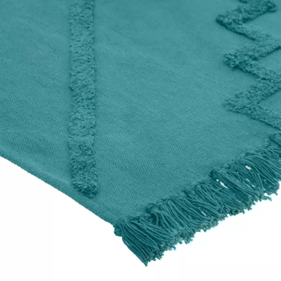 Tapis de salon (170 cm) Inca Bleu canard 3