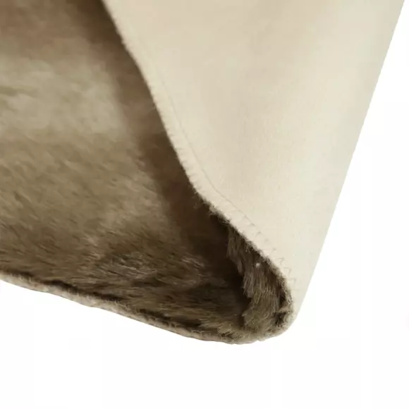 Tapis fausse fourrure (90 cm) Grizzli Marron 2