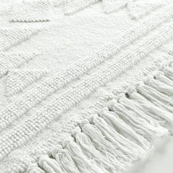 Alfombra en algodón (90 cm) Cilaos Blanco 3
