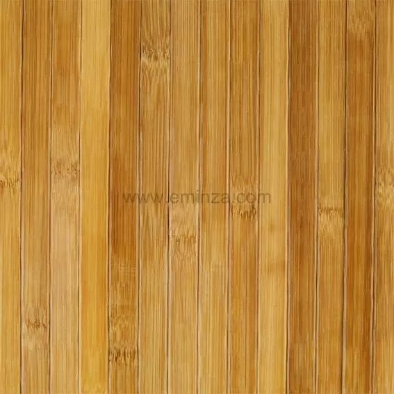 Tapis de bain lattes foncées Bois & Bambou Marron 2