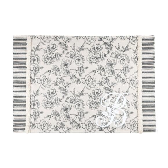 Tapis de salon coton (90 cm) Bonnie Gris souris 3