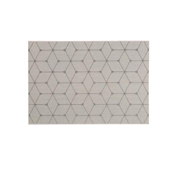 Tappeto (170 cm) Hexagon Bianco