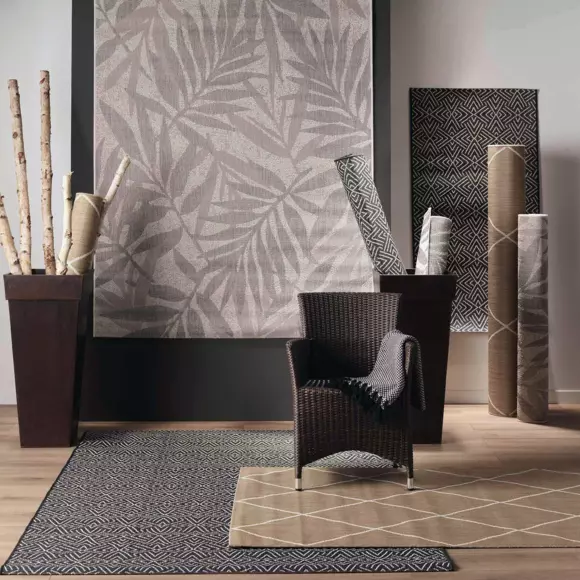 Tapis de salon (230 cm) Palmyre Beige