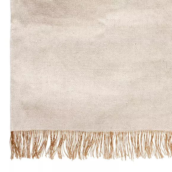 Tapis coton et jute (170 cm) Bota Ivoire 2