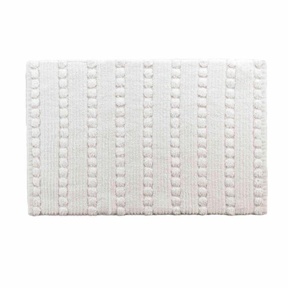 Alfombra de baño algodón (80 cm) Cleonis Blanco