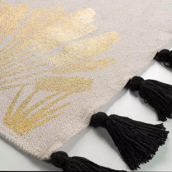 Alfombra  (90 cm) Karaba Crudo 2