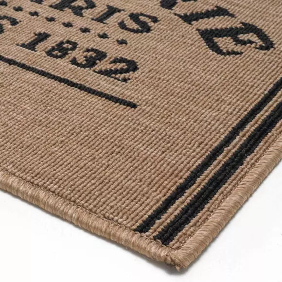 Tapis de cuisine (80 cm) Troquet Beige