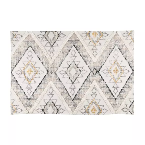 Alfombra de algodón (90 cm) Kilim Crudo 3
