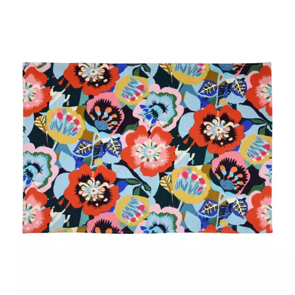 Tapis coton (90 cm) Popart Vert jade 2