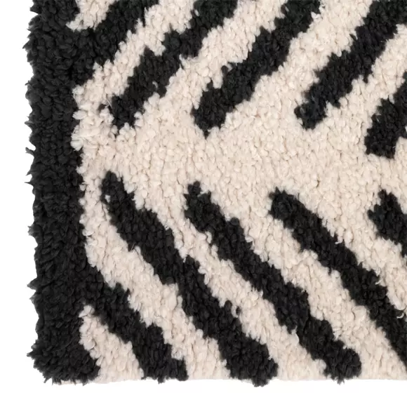 Alfombra (170 cm) Bereber Negro 2