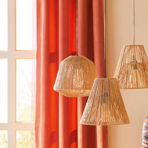 Suspension Corde Ethnik (29 cm) Beige 3