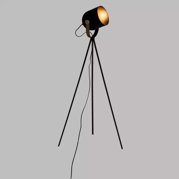 Staande lamp driepoot Bil Zwart 2