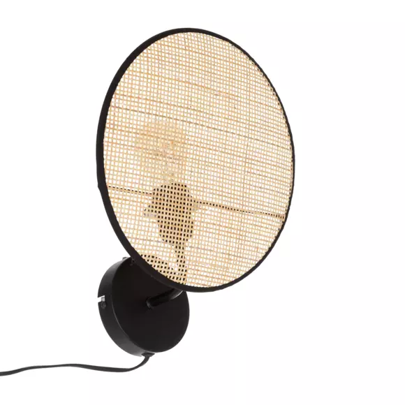 Applique murale rotin Olme Beige 2