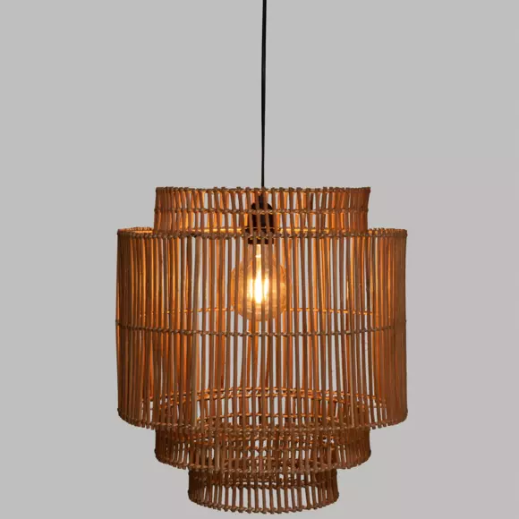 Hanglamp bamboe Wond Beige 3