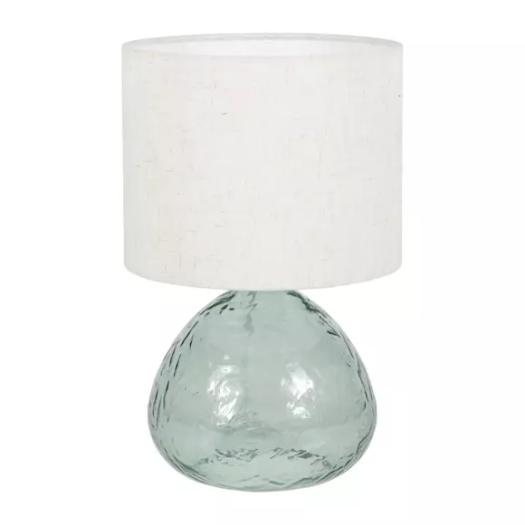 Lampe à poser verre Calista Verte
