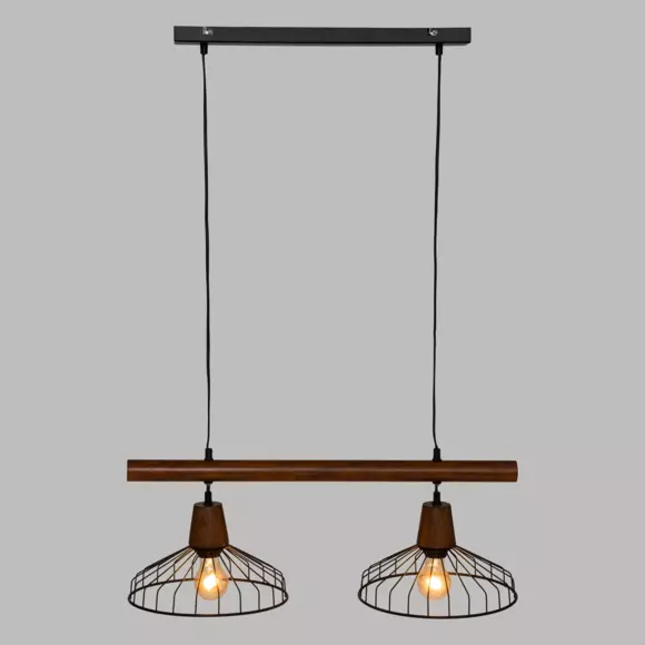 Suspension métal Popy Noire 3