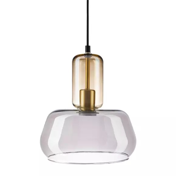 Suspension verre Dulcia Noire
