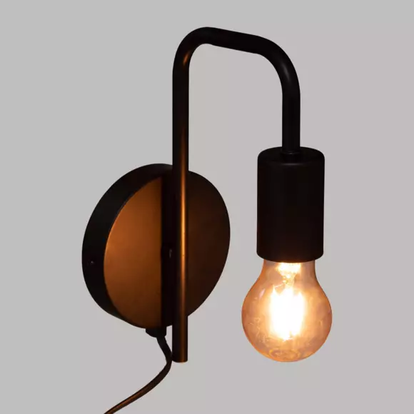Lámpara de pared Keli Negro 3