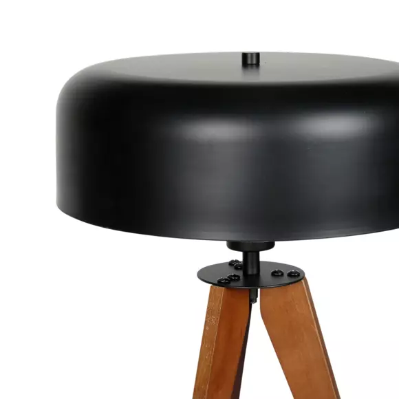 Lampe trépied Laps Noire 2