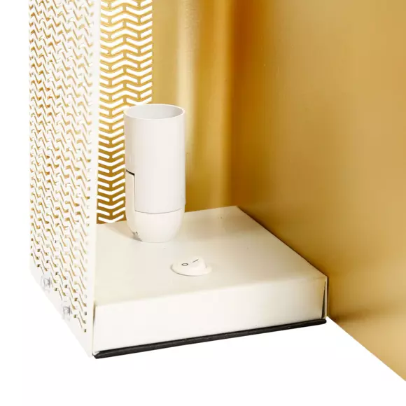 Lampe à poser Aladin Dorée/Blanche 3