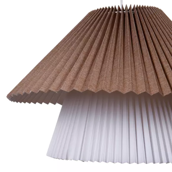 Dubbele hanglamp (D52 cm) Aurélia Beige