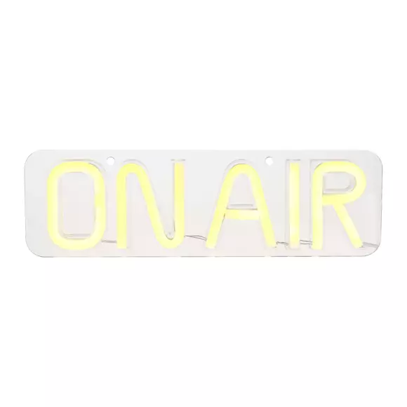 Panel luminoso neón On Air Amarillo USB 2