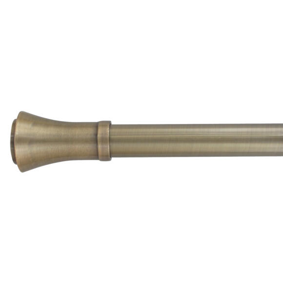 Verlengbare Gordijnroede Kit (L120 - L210 cm/ D28 mm) Richelieu Brons