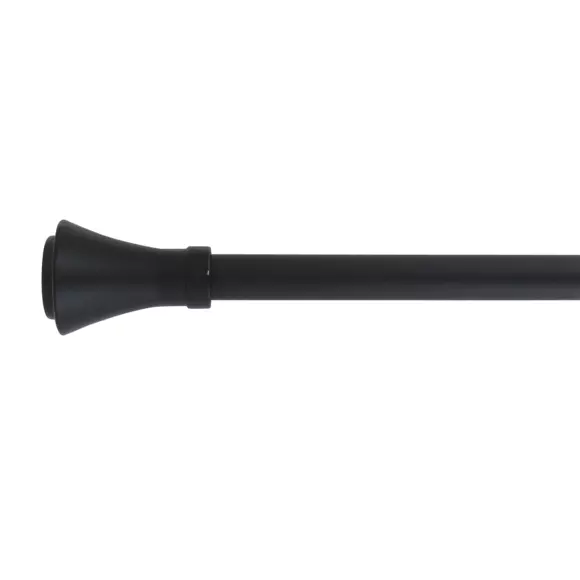 Kit de tringle extensible (L120 - L210 cm / D19 mm) Brasserie Noir mat 2