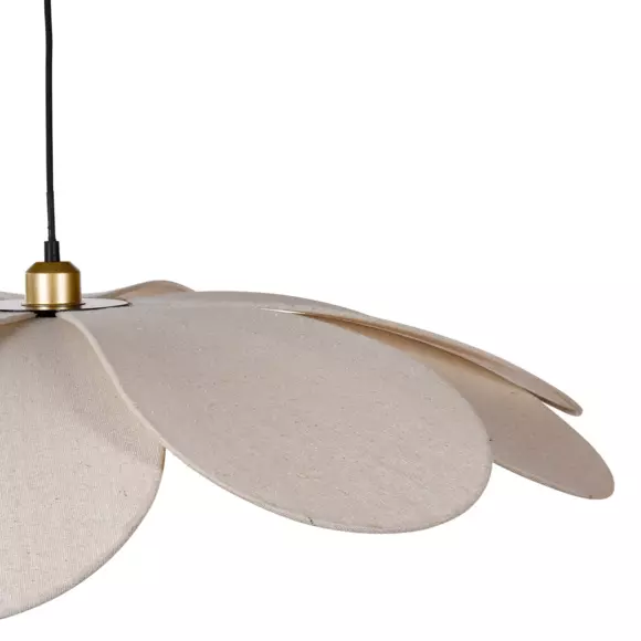 Hanglamp Petaal Linnen (D90 cm) Margaux Beige
