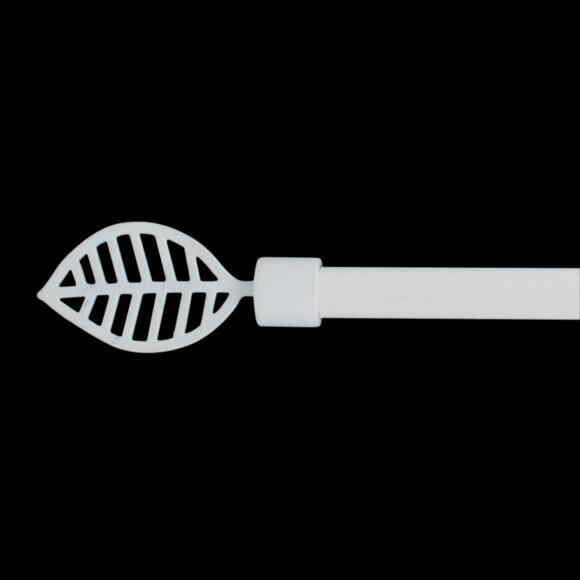 Set bastone tenda regolabile (L120 - L210 cm / Ø16 mm) Sevigne Bianco opaco 2