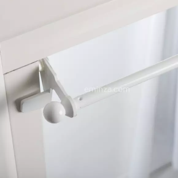 Ausziehbare Stange Fix'vit (30 bis 50 cm) Weiß