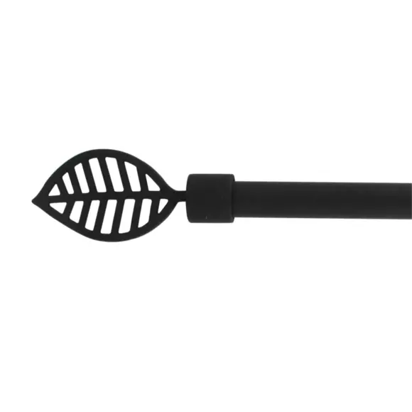 Kit de tringle extensible (L120 - L210 cm / D16 mm) Sevigne Noir mat 2