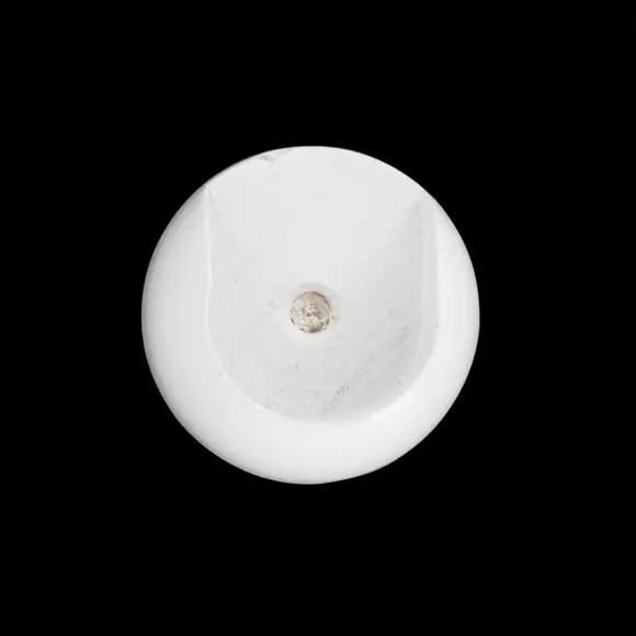 Lot de 2 soporte para barras de madera (L45 / D28 mm) Blanco 127