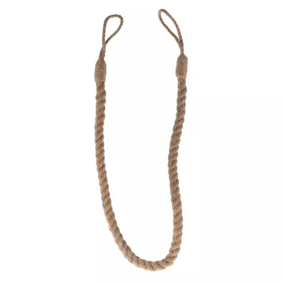  Alzapaños cortina yute Louis Beige 2