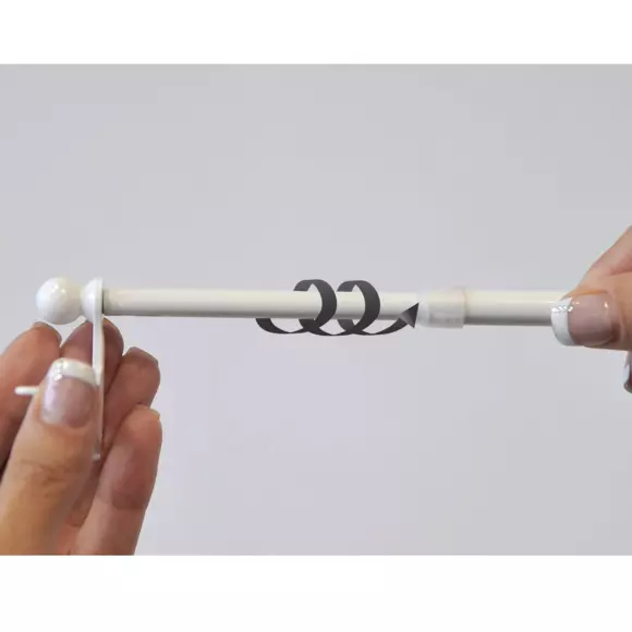 Barra extensible Fix'vit (30 à 50 cm) Gris béton 3