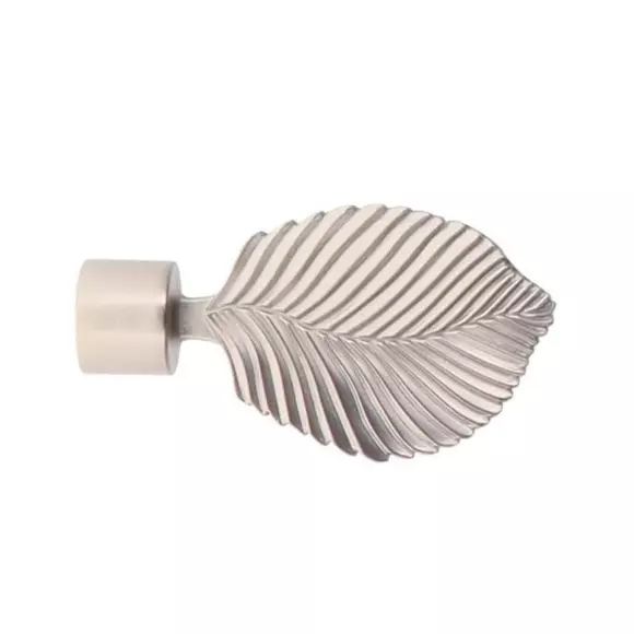 Juego de 2 conteras para barra (D20 mm) Exotica Plata 2