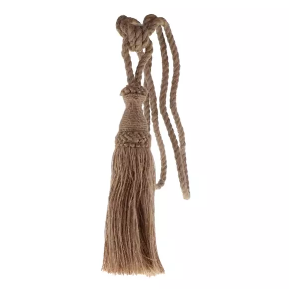  Alzapaños cortina yute Alienor Beige 2